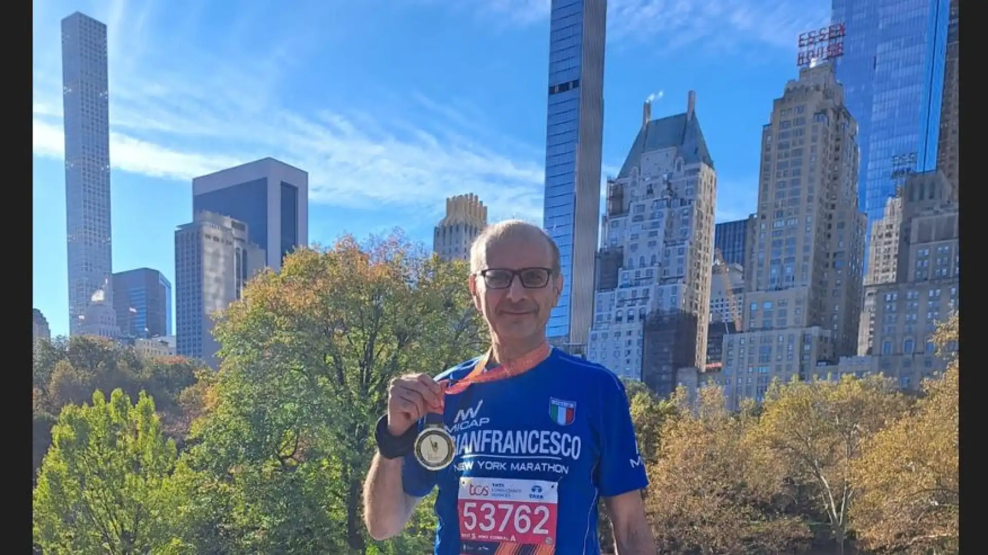 Meale, il runner molisano originario di Fossalto alla Maratona di New York